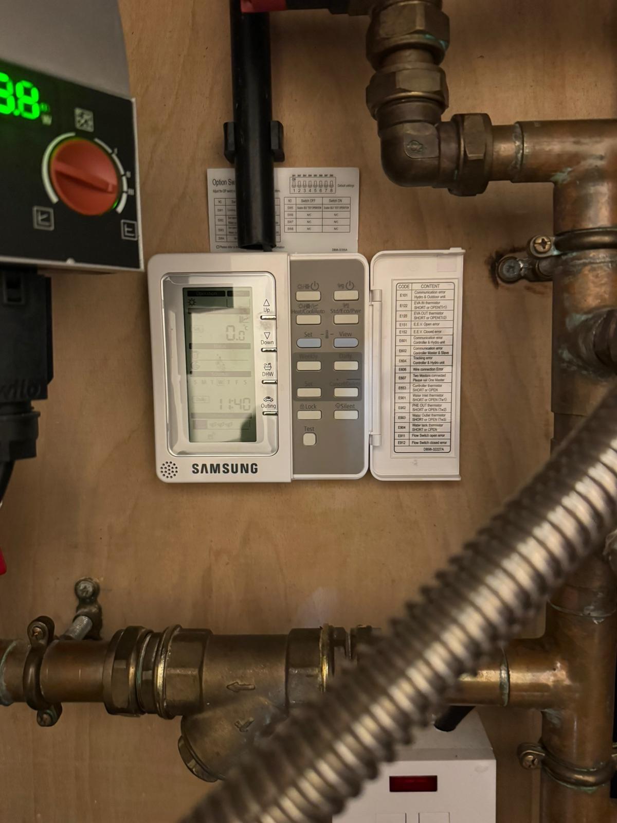 Heat pump controller