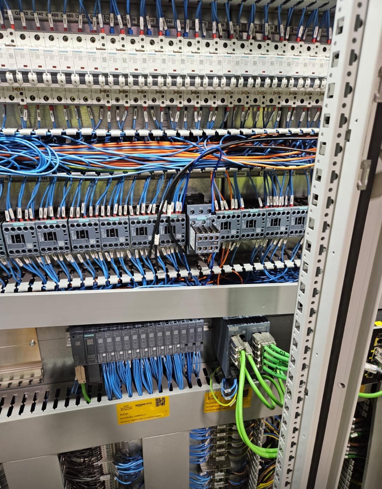 Large PLC control cabinet